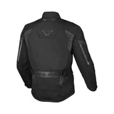 MACNA Vauture Hombre Impermeable Moto Textil Chaqueta Negra - CHAQUETA