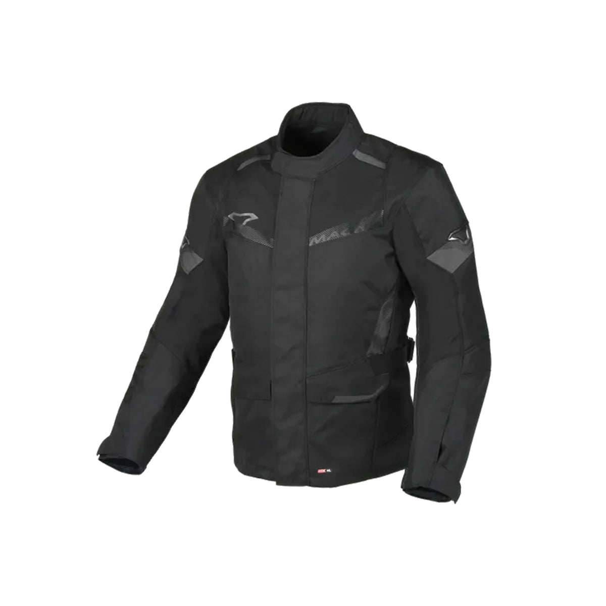 MACNA Vauture Hombre Impermeable Moto Textil Chaqueta Negra - CHAQUETA