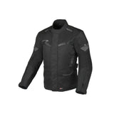 MACNA Vauture Hombre Impermeable Moto Textil Chaqueta Negra - CHAQUETA