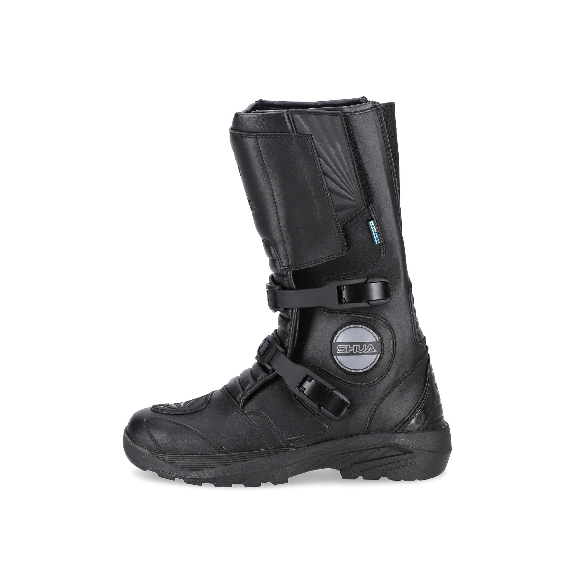 SHUA - Botas Piel Discovery Adv. Long Negro - SECURTEX MOTOR S.L (t/a MaximoMoto)