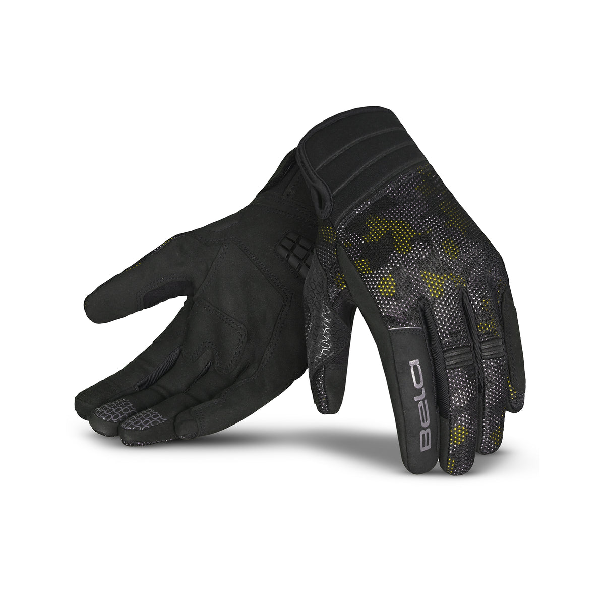 BELA-Guantes Textil Cirus Camo Summer Negro/Amari/Camo