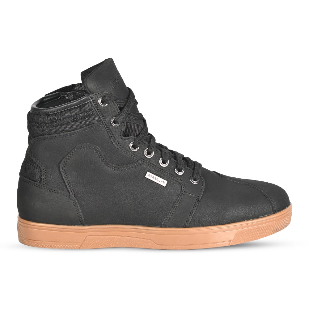 BELA - Botas Piel Atlas Man Negro/Gum