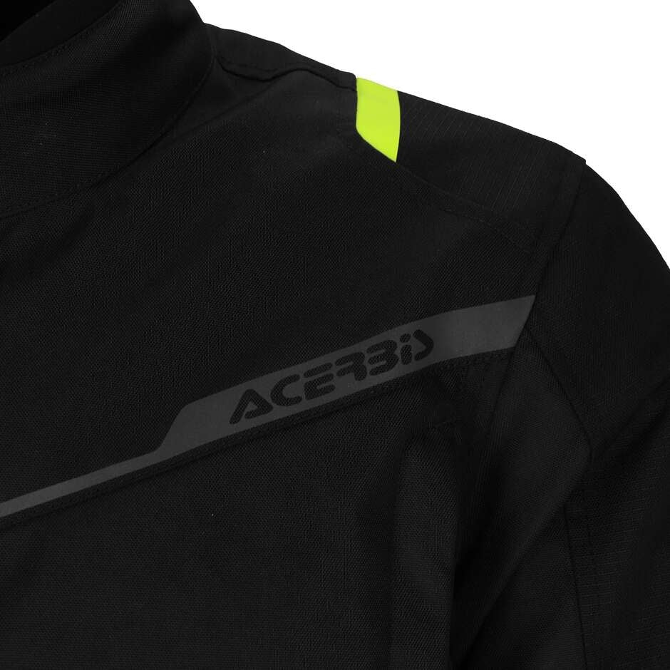 ACERBIS - CHAQUETA CE X-TRAVEL NERO/GIALLO