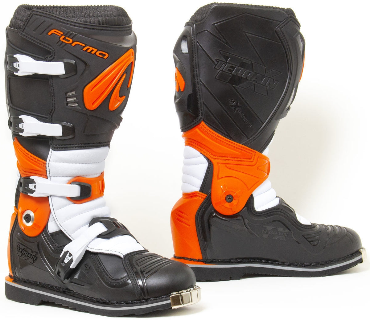 FORMA- BOTAS TERRAIN EVOLUTION TX BLACK/ORANGE/WHITE