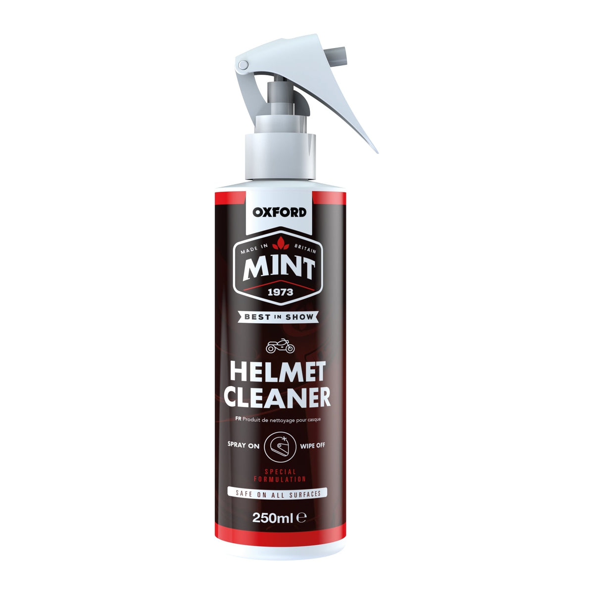 OXFORD - MINT HELMET VISOR CLEANER 250ML