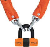 OXFORD - HD Chain Lock 1.5mtr ORANGE - 1.5mtr / ORANGE