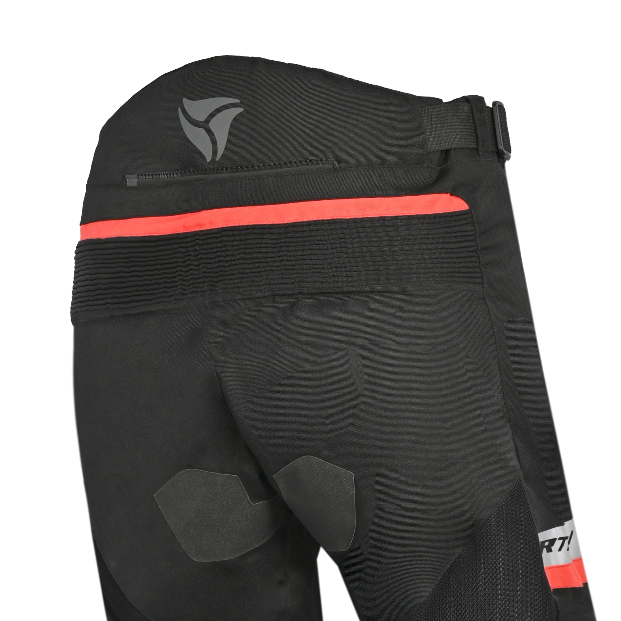 R-TECH - Pantalón Textil Spiral Touring Negro