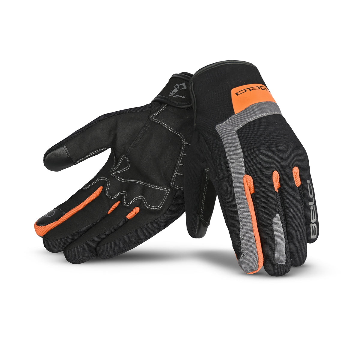 BELA - Guante Textil Galaxy Winter WP Negro/Naranja