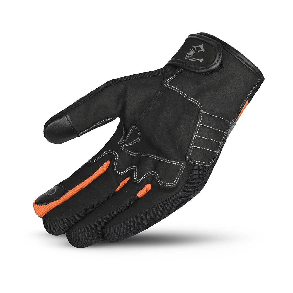 BELA - Guante Textil Galaxy Winter WP Negro/Naranja