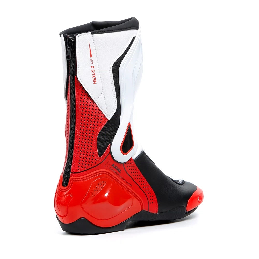 DAINESE - NE  U 2 AIR BOOT BACK  WHITE  AVA-RED