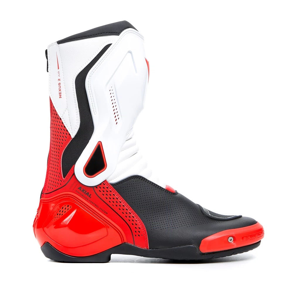 DAINESE - NE  U 2 AIR BOOT BACK  WHITE  AVA-RED