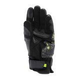 DAINESE - IG 3 UNIE   LEATHER  GOVE BACK  ANTHRACITE  YEOW-FUO