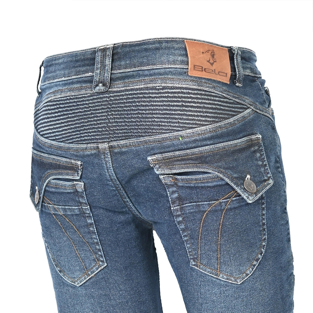 BELA - Pantalón Jeans Rosekin Lady Azul Denim