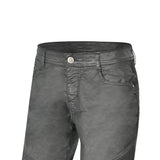 BELA - Pantaloni jeans in denim nero cerato da uomo Tom 