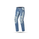 BELA - PANTALÓN TEXTIL PISTON (MXD-405) AZUL SUCIO