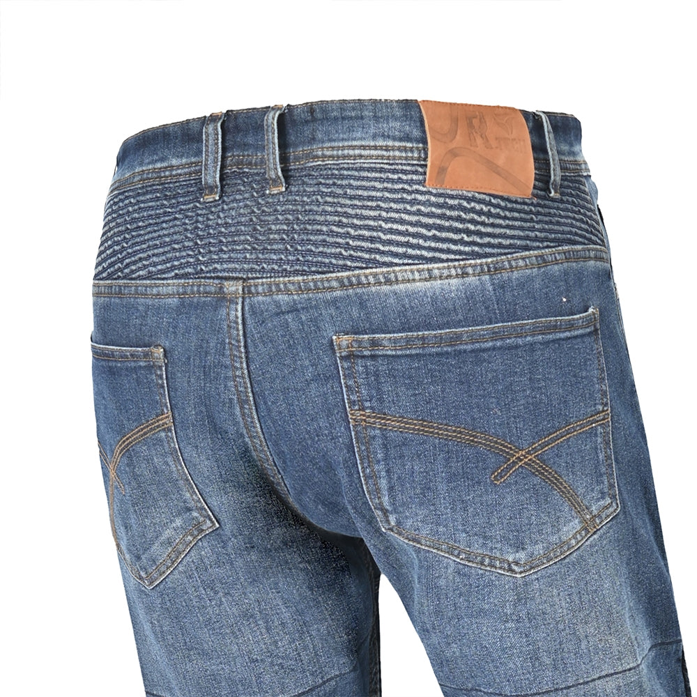 R-TECH-Pantalón jeans Castel Azul