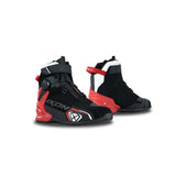 BOTAS IXON BULL 2 WP HOMEM PRETO/BRANCO/VERMELHO 