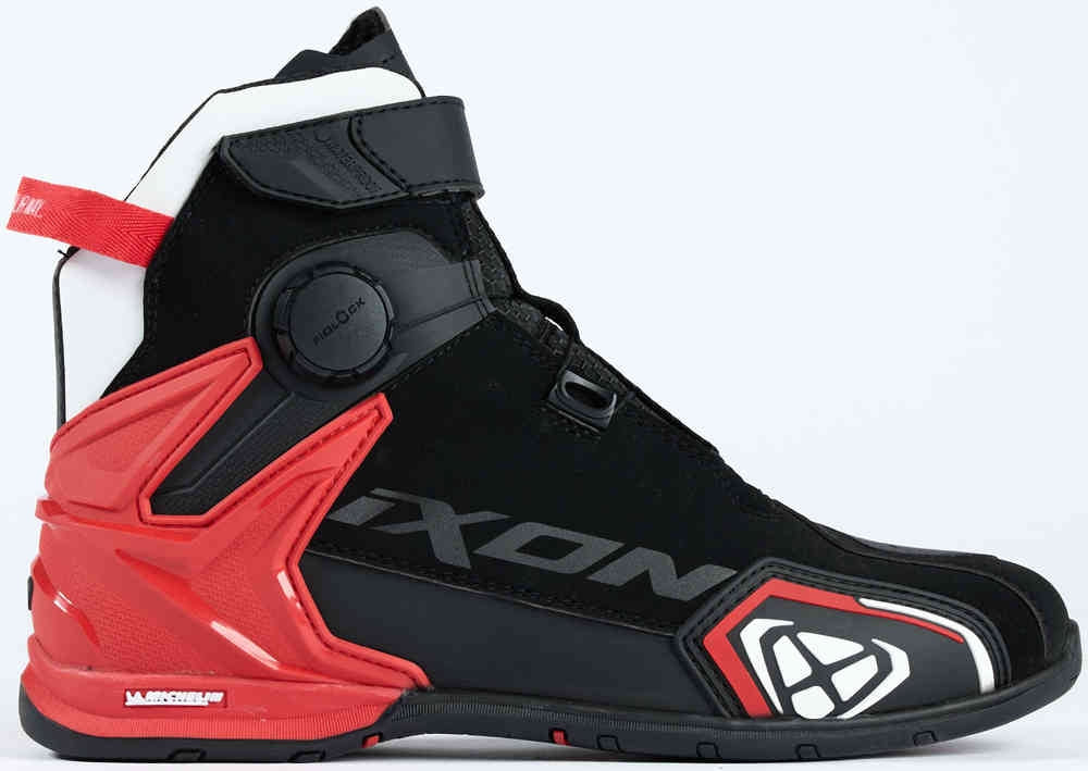 IXON BOTAS BULL 2 WP MAN BLACK/WHITE/RED