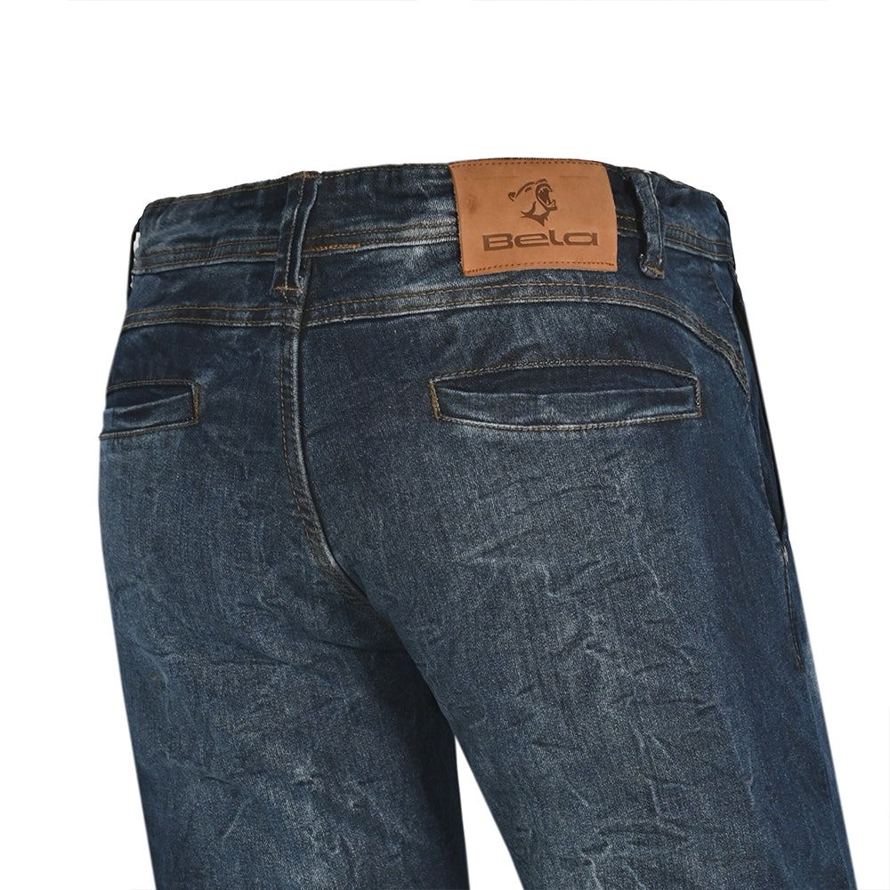 BELA - Pantalón Textil Parker Azul