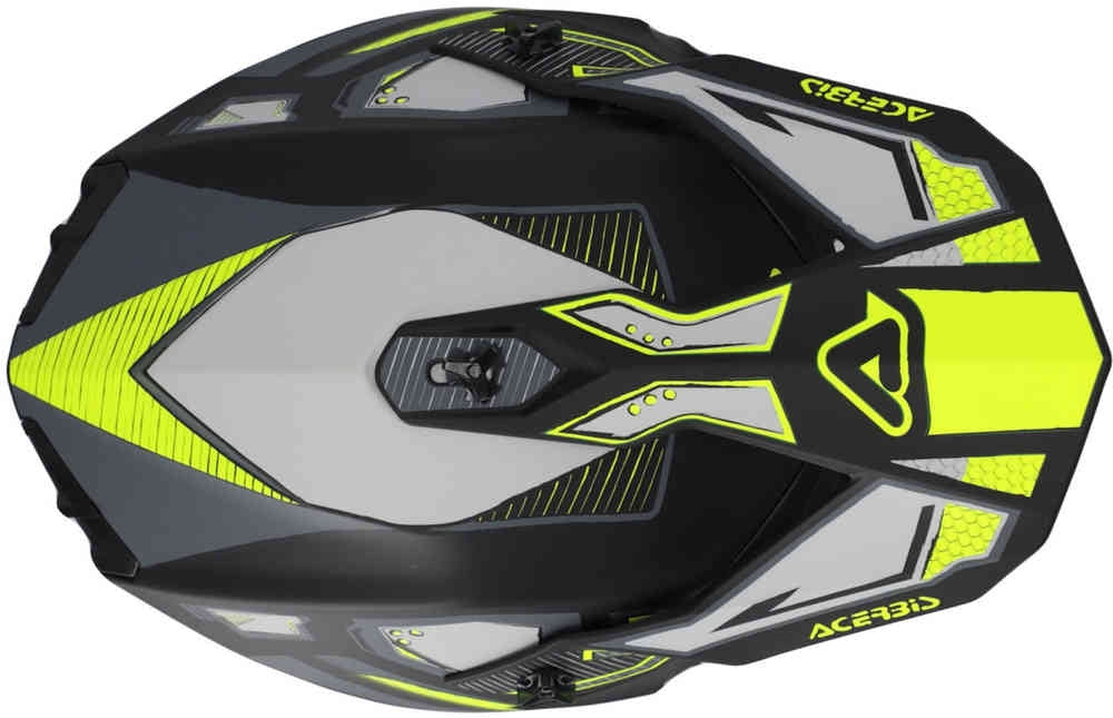 ACERBIS - CASCO LINEAR 2206 NERO/GIALLO FLUO