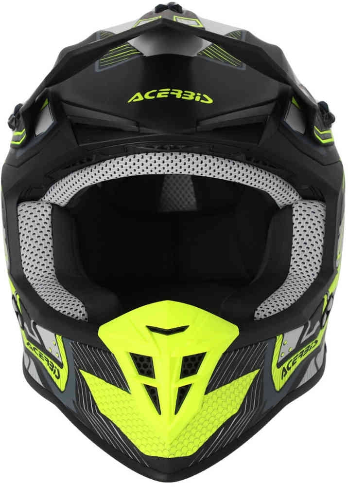 ACERBIS - CASCO LINEAR 2206 NERO/GIALLO FLUO