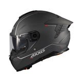 AXXIS FF122SV HAWK SV EVO SOLID A2 CASCO DE MOTO TITANIUM MATE