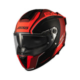 AXXIS FF122SV HAWK SV EVO TITAN B5 CASCO DE MOTO ROJO MATE