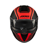 AXXIS FF122SV HAWK SV EVO TITAN B5 CASCO DE MOTO ROJO MATE