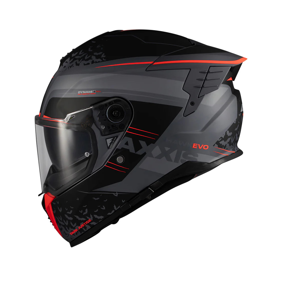 AXXIS FF122SV HAWK SV EVO DARK JUSTICE C1 CASCO DE MOTO MATE
