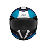 AXXIS FF122SV HAWK EVO SV RUSH B7 CASCO DE MOTO BRILLO