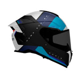 AXXIS FF122SV HAWK EVO SV RUSH B7 CASCO DE MOTO BRILLO
