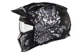 MT Streetfighter S SV Hellish B2 mate Casco deportivo dual motocicleta - CASCO