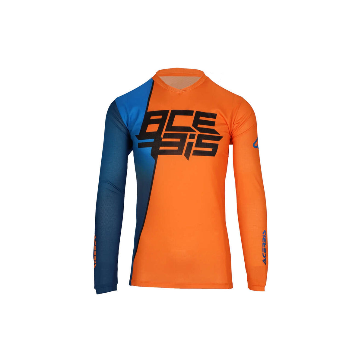 ACERBIS - CAMISETA MX J-TRACK SEVEN ARANCIO/BLU