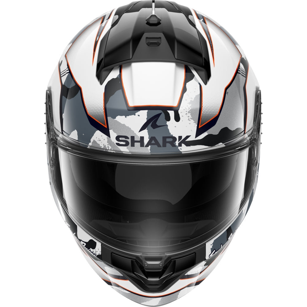 SHARK RIDILL 2 MATRIX CAMO Bianco Argento Rosso