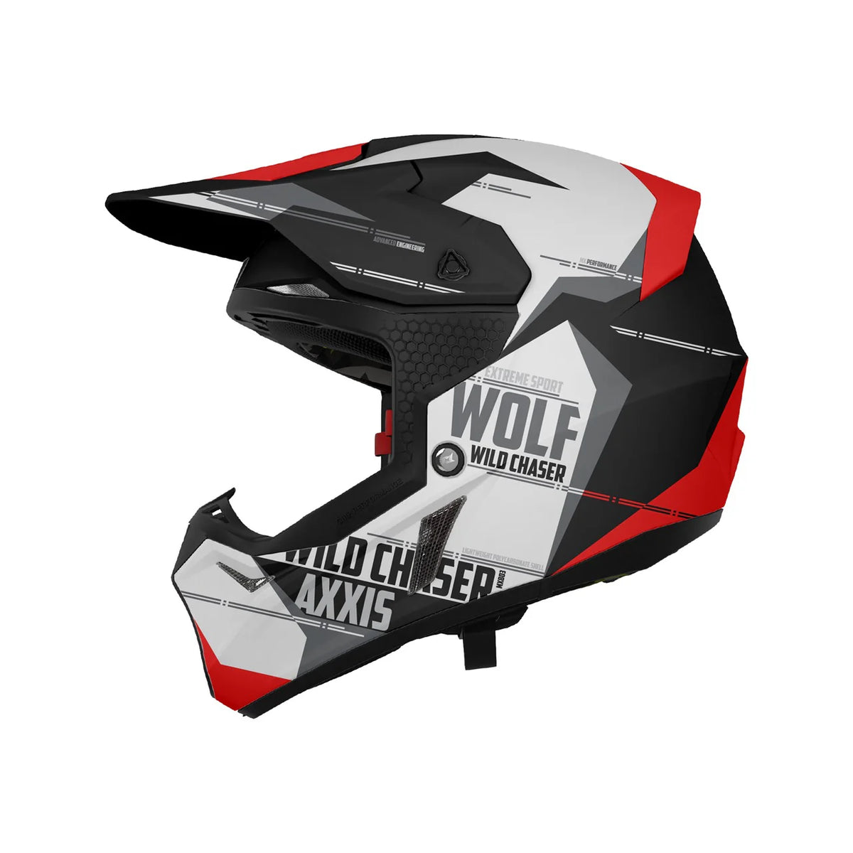 AXXIS MX803B WOLF S CHASER B5 CASCO DE MOTO MATE