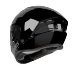 AXXIS FF112D DRAKEN S SOLID V.2 A11 CASCO DE MOTO NEGRO BRILLO