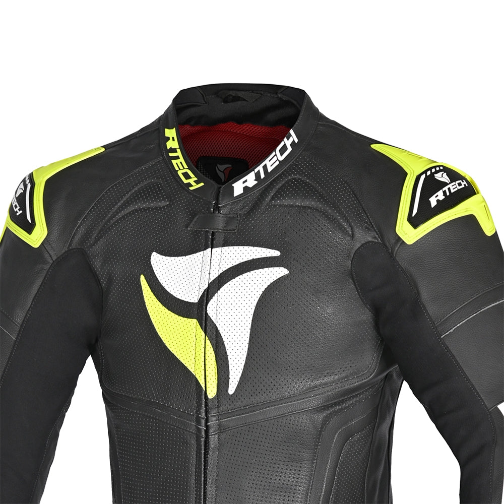 R-TECH -Mono 1 PC Hawk Negro/Blanco/Amarillo Fluor