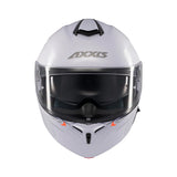 AXXIS FF938SV STORM SV S SOLID A0 CASCO DE MOTO BLANCO PERLA BRILLO