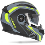 ACERBIS - CASCO CAPACETE REDERWEL GRIGIO/GIALLO