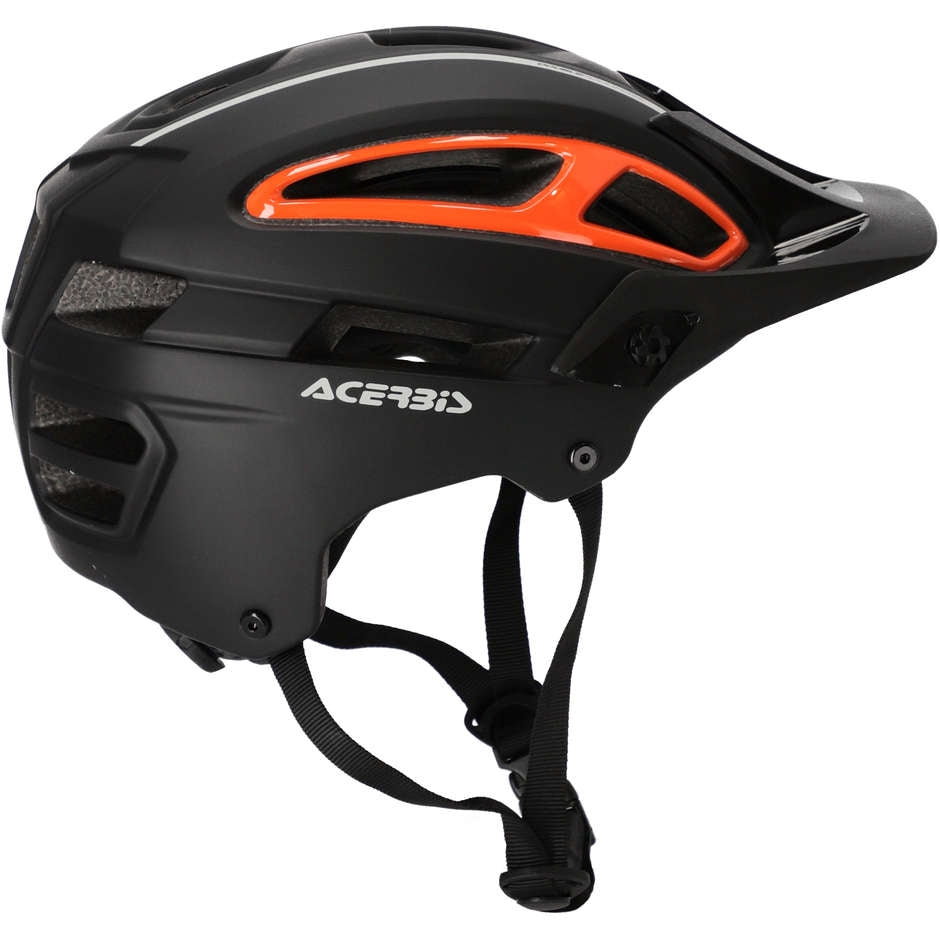 ACERBIS - CASCO DOUBLEP NERO/ARANCIO