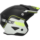 ACERBIS - CASCO JET ARIA 2206 NERO/GIALLO FLUO