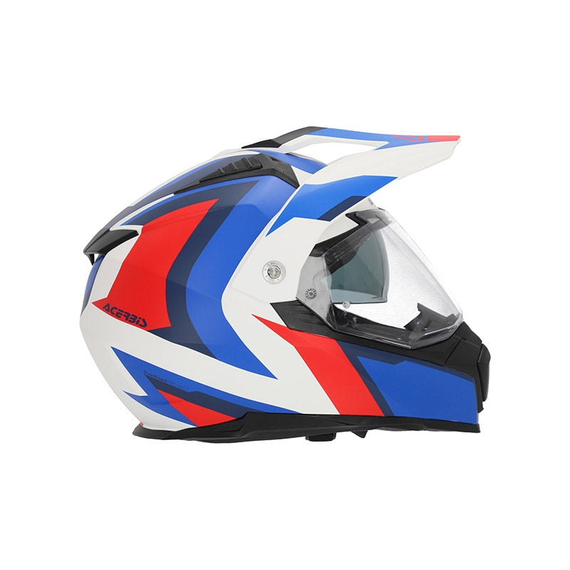 ACERBIS - CASCO FLIP 2206 BIANCO/BLU/ROSSO