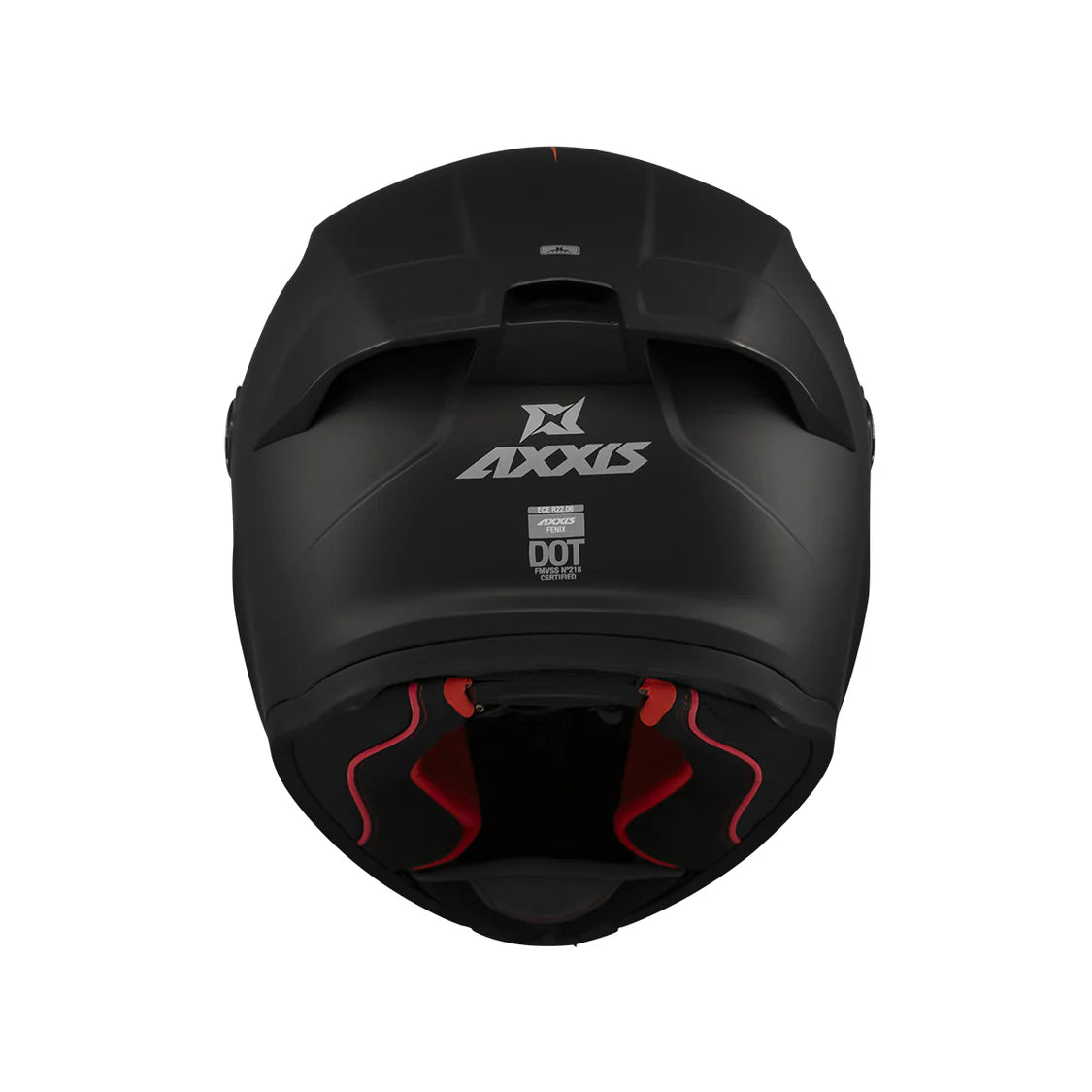AXXIS FF132 FENIX SOLID A1 CASCO DE MOTO NEGRO MATE – SECURTEX MOTOR S ...