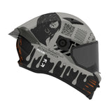 AXXIS FF132 FENIX CYBERPUNK C4 CASCO DE MOTO BRILLO