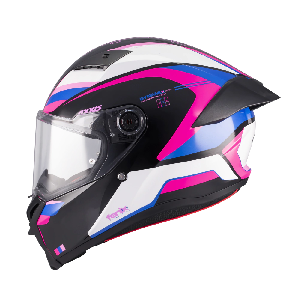 AXXIS FF132 FENIX TURBULENCE B8 CASCO DE MOTO BRILLO