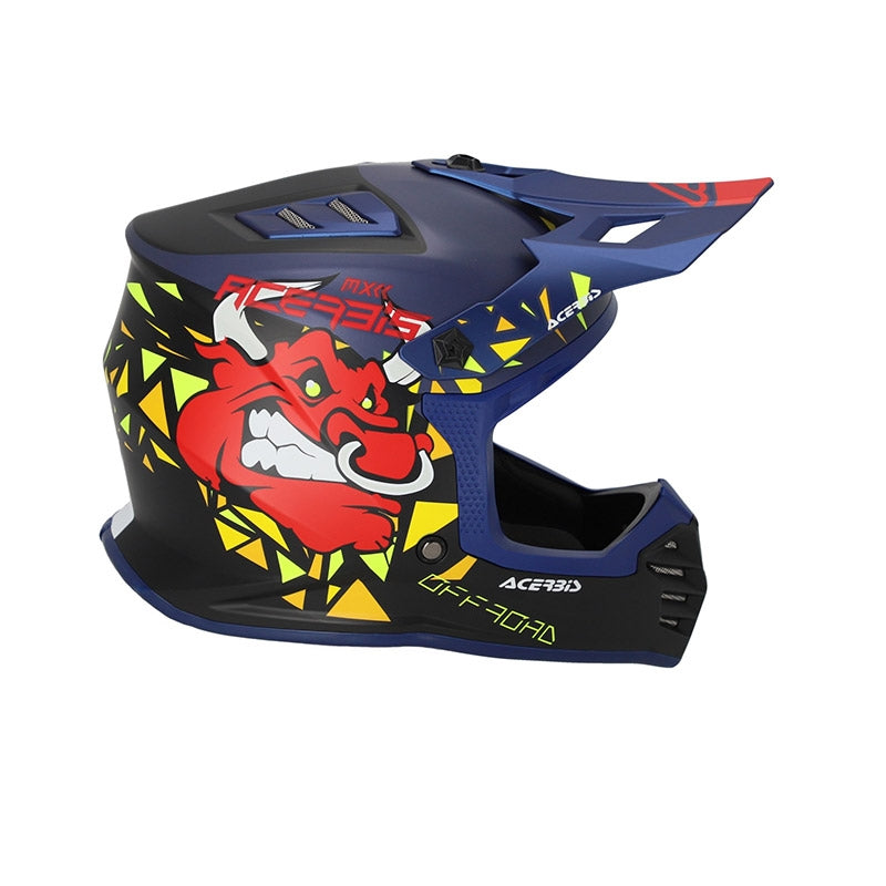 ACERBIS - CASCO PROFILE JUNIOR BLU/NERO