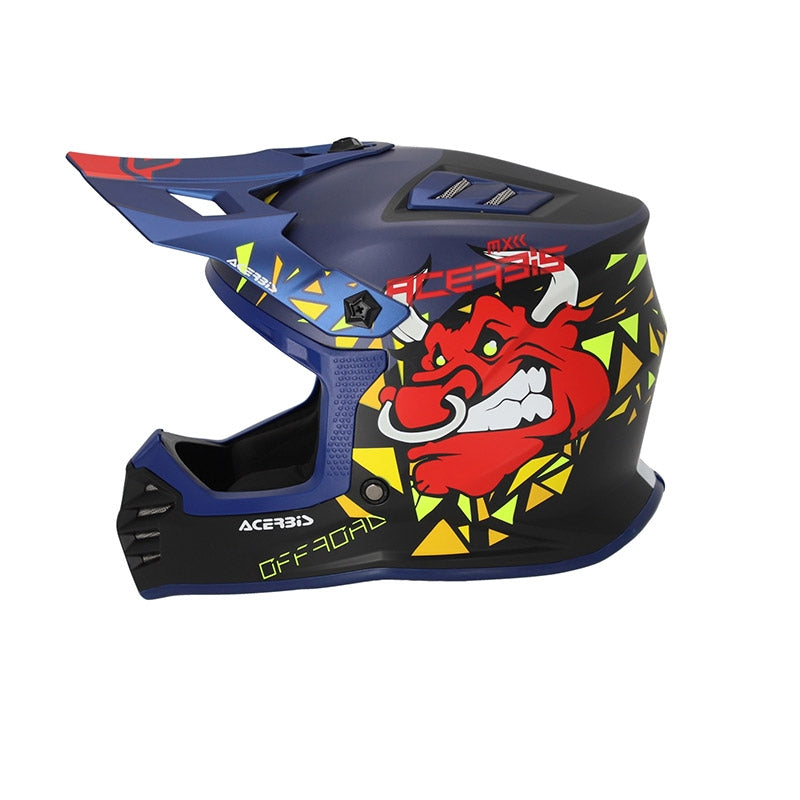 ACERBIS - CASCO PROFILE JUNIOR BLU/NERO