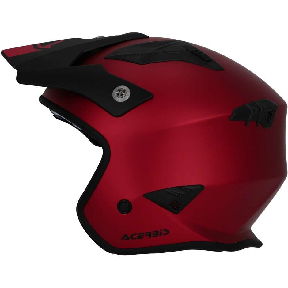 ACERBIS - CASCO JET ARIA METALLIC ROSSO