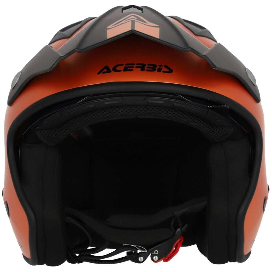 ACERBIS - CASCO JET ARIA METALLIC ARANCIO