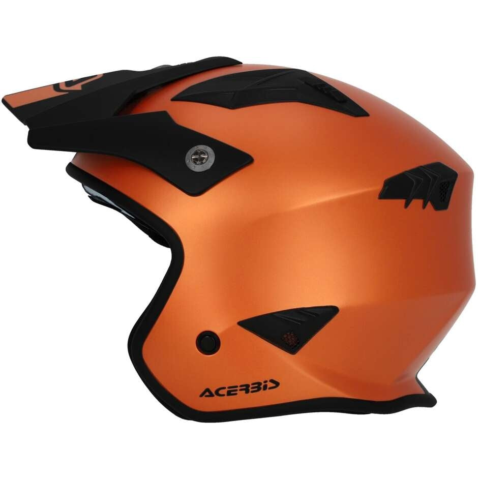 ACERBIS - CASCO JET ARIA METALLIC ARANCIO